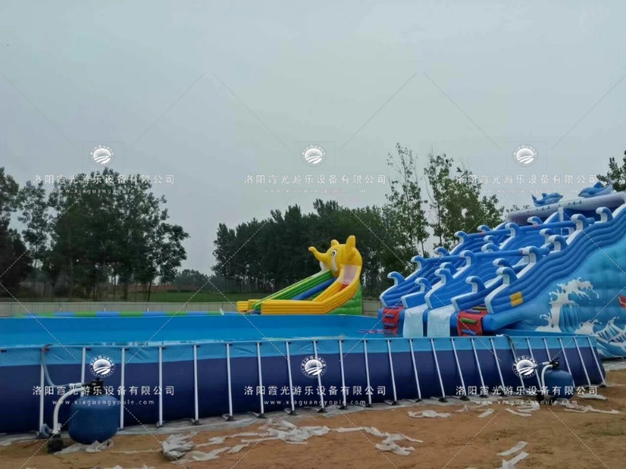 海西成人支架大型游泳池